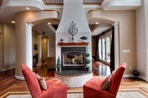 Foyer Fireplace